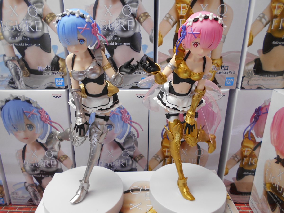 リゼロ Exqフィギュア ラム メイドアーマーver バンプレスト 登場 フィギュア情報