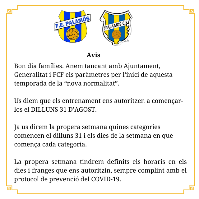 FUNDACIÓ ESPORTIVA PALAMÓS tweet media