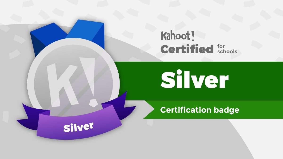 I just aced the Silver course of #KahootCertified for schools! 🥈 Get certified with Kahoot!’s free PD program! 👉 <a href="/GetKahoot/">Follow @Kahoot</a>