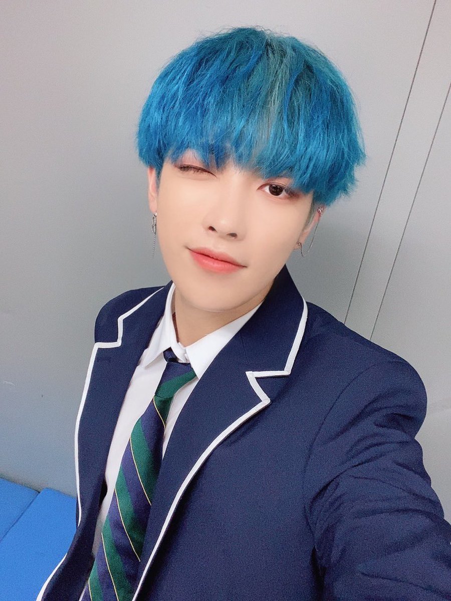 ATEEZofficial's tweet image. [#홍중] 오늘은 목요일이니깐 목!살~~🥩
#ATEEZ #에이티즈