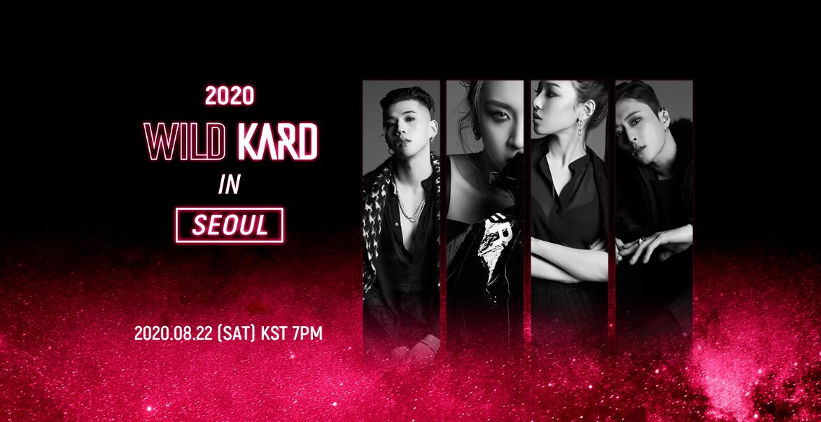 [#KARD]
< 2020 WILD KARD IN SEOUL > D-2‼️
현장의 기운을 집에서도 생생하게🔥

[생중계 시청 방법]
1. IPTV : 올레 tv
2. 모바일 : Seezn 앱 (bit.ly/2D68L9d)
3. 해외 구매 : KAVECON (kavecon.com)

#BM #JSEPH #SOMIN #JIWOO
#2020_WILD_KARD_IN_SEOUL #WILD_KARD