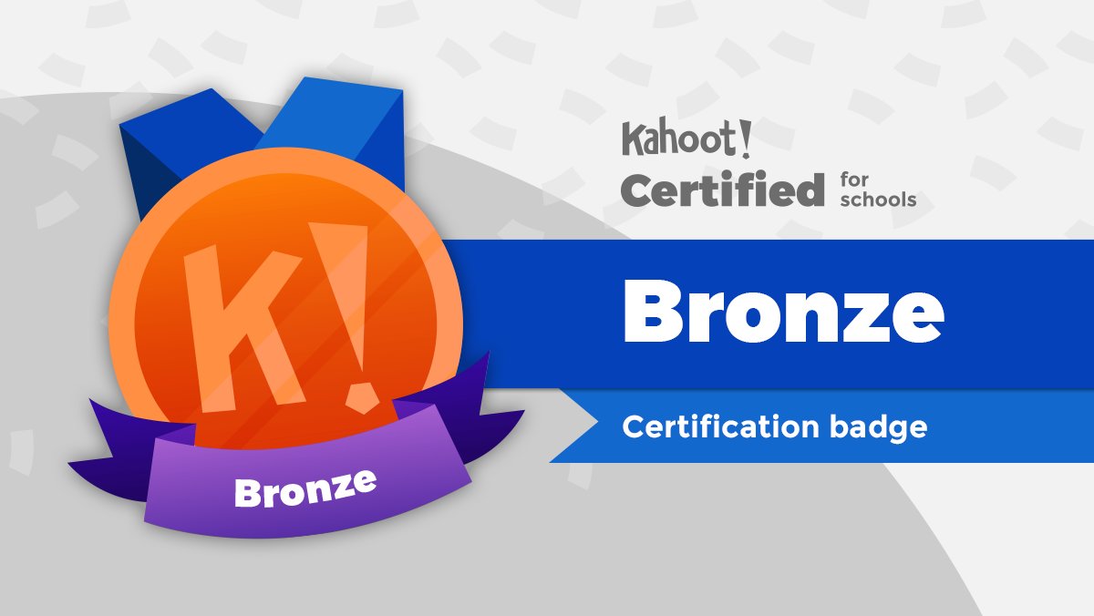I just aced the Bronze course of #KahootCertified for schools! 🥉 Get certified with Kahoot!’s free PD program! 👉 kahoot.com/certified @pkdhillon08 @charuchhabra2 @RajvinderKaur_ @priya22569691 @SeemaDutt9 @Eshabhalla1