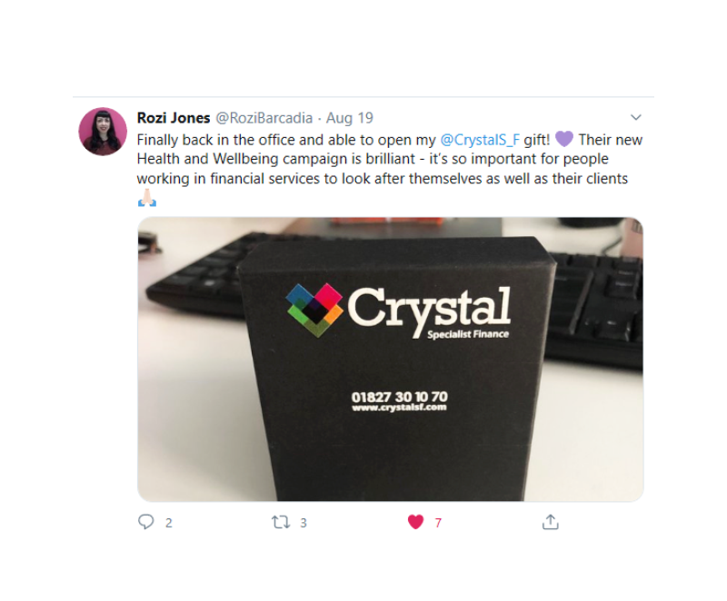 CrystalS_F's tweet photo. Thank you to all the great posts and comments for our new #Wellbeing Campaign and #Amethyst Crystals so far...
Learn more about the campaign here: https://t.co/hMsLCefuVg
#CrystalSolveStress #HeretoHelp
Making Specialist Finance #CrystalClear 01827301070 https://t.co/N4S1ehpruD
