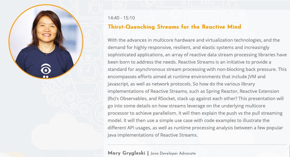 JavaAfrica's tweet image. #ICJ20 #JavaAfrica Speaker Announcement: @mgrygles Thirst-Quenching Streams for the Reactive Mind.

📅 1st September 2020 Online 
®️ bit.ly/2DkHek6
🎟️ Less than 2 weeks away to register your seat.