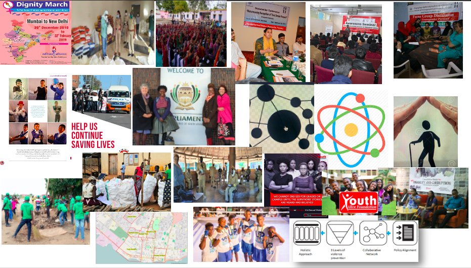 commonwealthorg's tweet photo. Our new cohort of #CFgrants partners have been participating in online monitoring and evaluation workshops. This image is from our virtual icebreaker called 'Aliens have landed', where grants partners shared images and symbols that represent their organisation. https://t.co/VFpbRQ9kCp