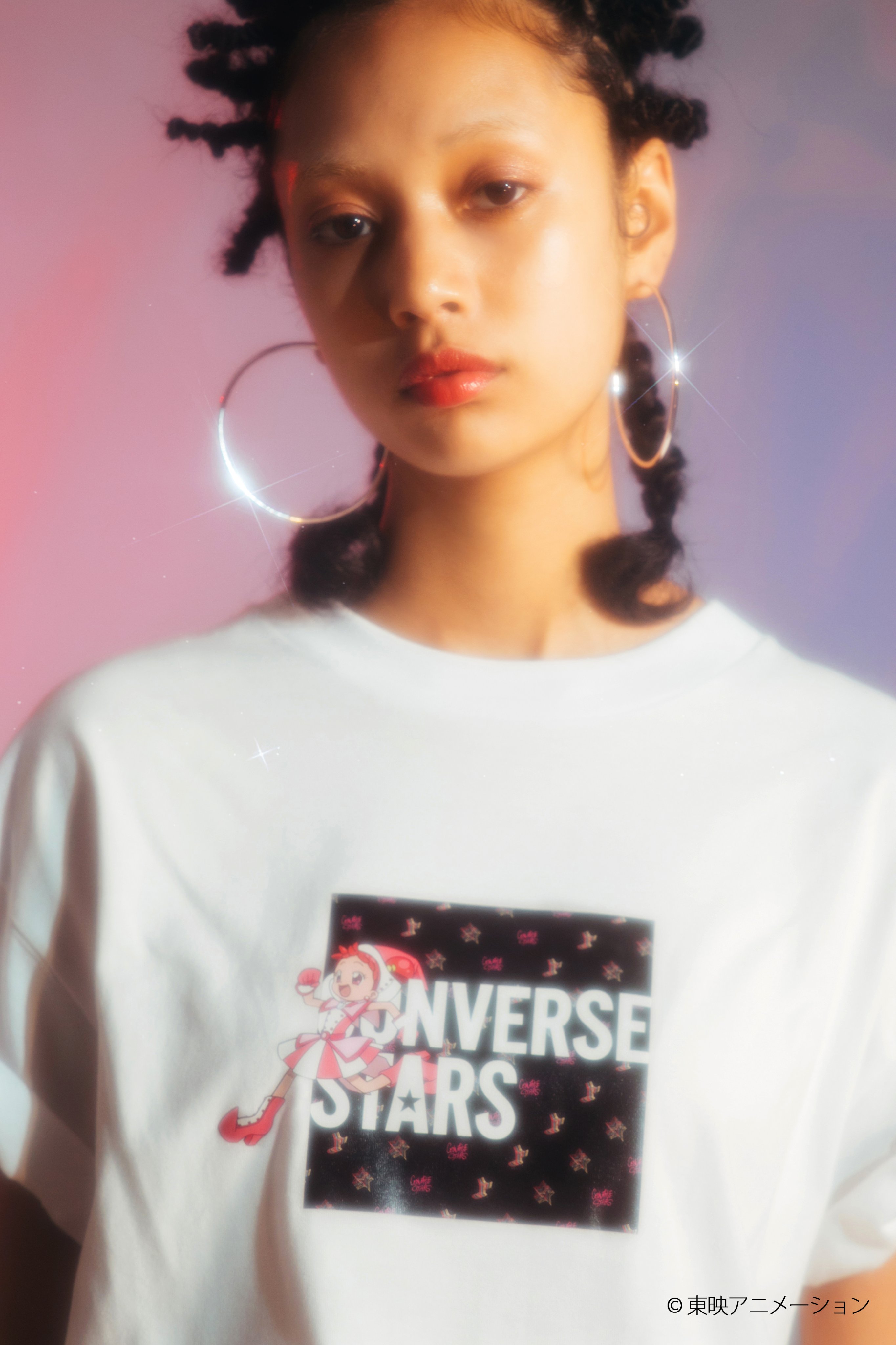 公式 おジャ魔女どれみ周年 Converse Starsコラボ待望の第二弾 コンバース のファッションブランド コンバーススターズ と おジャ魔女どれみ コラボ第二弾が発売 キャラクターの個性を感じる コラボならではのオリジナルデザインのtシャツや