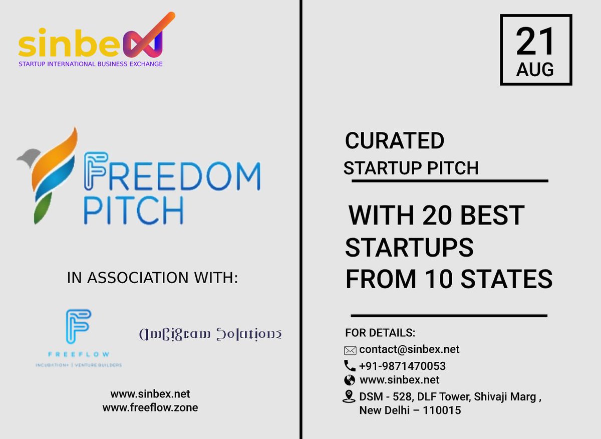 sinbexventures's tweet photo. Online Funding Event for #Startups
PH : 8448433757 | Email : contact@sinbex.net

@500Startups @startupindia @IIG_GoI @sinbexventures 
@AWSstartups 
#fundraiser #fundraising #finance #business #investment #investing #entrepreneur https://t.co/0zGar0Ghsl