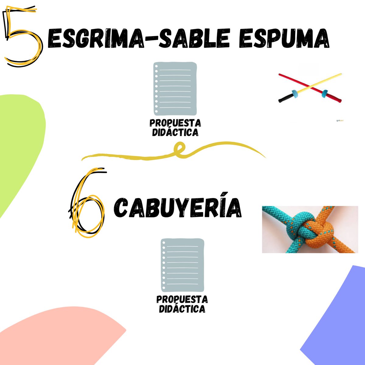 Jorgutushd's tweet photo. A falta de instrucciones más concretas he recopilado 10 propuestas para #edufis y alguna idea más que nos pueden ayudar en el nuevo curso que viene (habrá que darlo una vuelta).

Todos los enlaces al PDF con los vídeos, propuestas, etc., aquí ⤵️
https://t.co/GHFzM37eKI https://t.co/FKZUS9l4nw