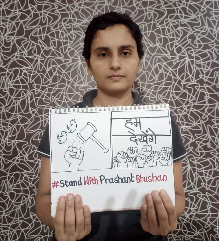 JanJagranAviyan's tweet photo. There is court of law primarily to establish law. When rape survivors and supporters are convicted for contempt it shakes the image of courts. Applicable to all courts.
#HumDekhengey https://t.co/Kmshe50alJ
