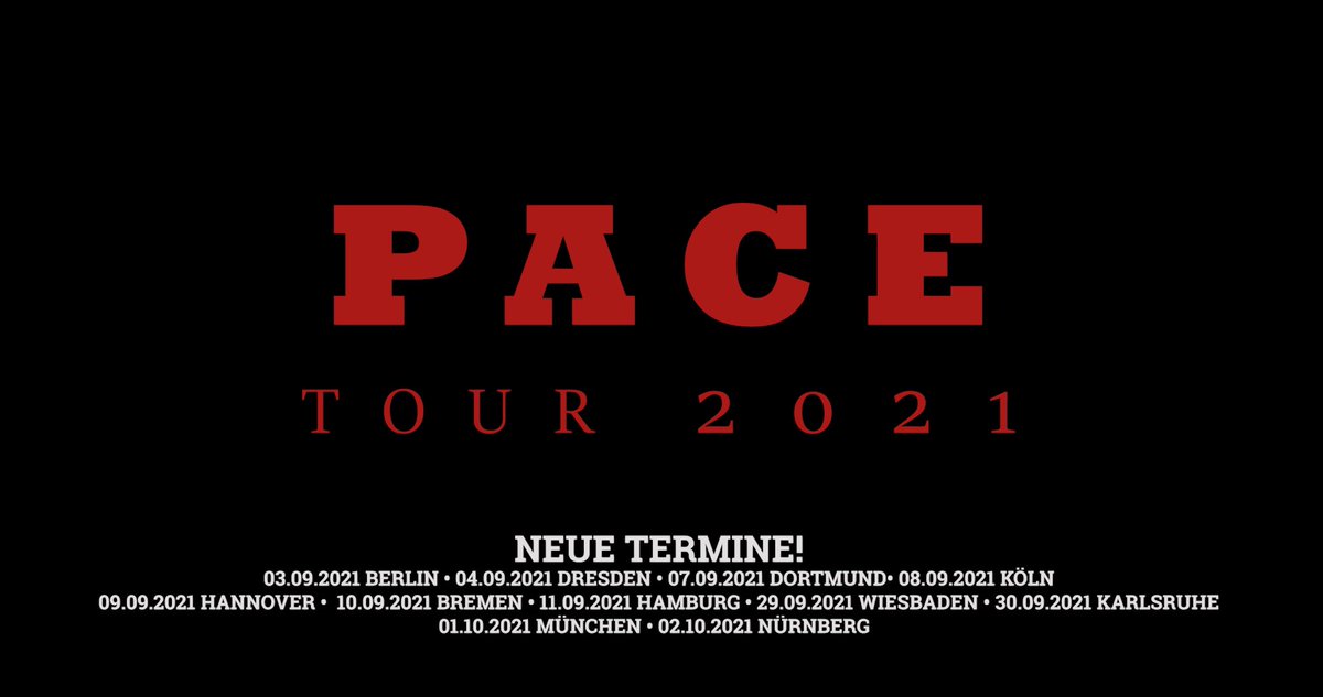 Fewjar's tweet photo. Die PACE TOUR 2020 wird zur PACE TOUR 2021! https://t.co/wLiOAMUGCE