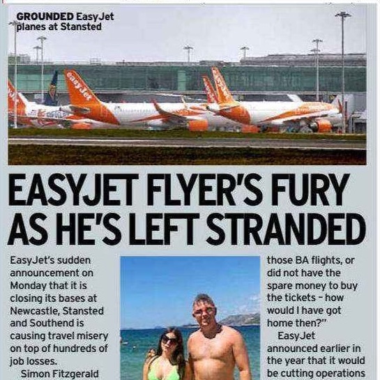 unitetheunion's tweet photo. “This is yet another example of the hardship @easyJet’s decisions are having on customers and crew alike,” said Unite regional officer Lindsey Olliver. “Loyal staff and passengers have been treated with a complete disregard.” #orangeOutrage

https://t.co/TLNnDJeUGK https://t.co/UNGhZilPaw