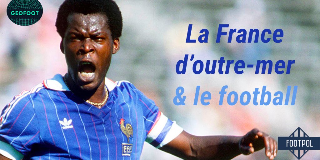 Foot_Pol's tweet photo. [THREAD] 

Pourvoyeurs de - très - grands joueurs ayant porté le maillot de l’Equipe de France 🇫🇷, les Outre-mer français connaissent aujourd’hui davantage de difficultés à exporter leur football.

Retour sur le lien entre football et France d’outre-mer ⬇️ https://t.co/QtPruWmLFR