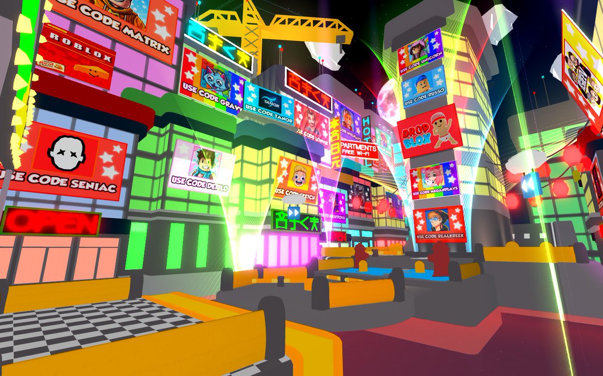Dropblox On Twitter Welcome To Star Code City Can You See Your Favorite Youtuber Roblox Robloxdev Dropblox - city architect codes roblox