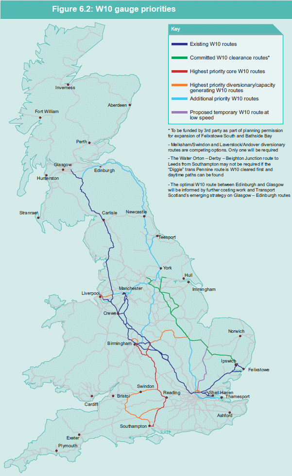 The loading gauge is the most important constraining factor on vehicle dimensions. And in what should not be a surprise, there are loads of them, and because the UK has the worlds oldest rail network because it was the first, ours are the most restrictive/9