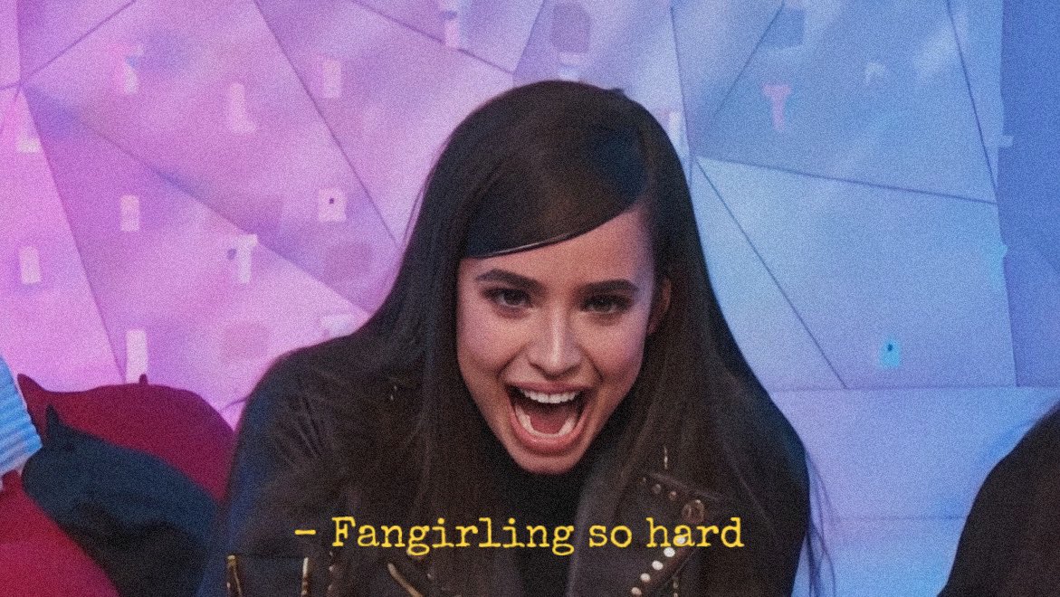 ↳ Sofia Carson fangirling - a really necessary thread;