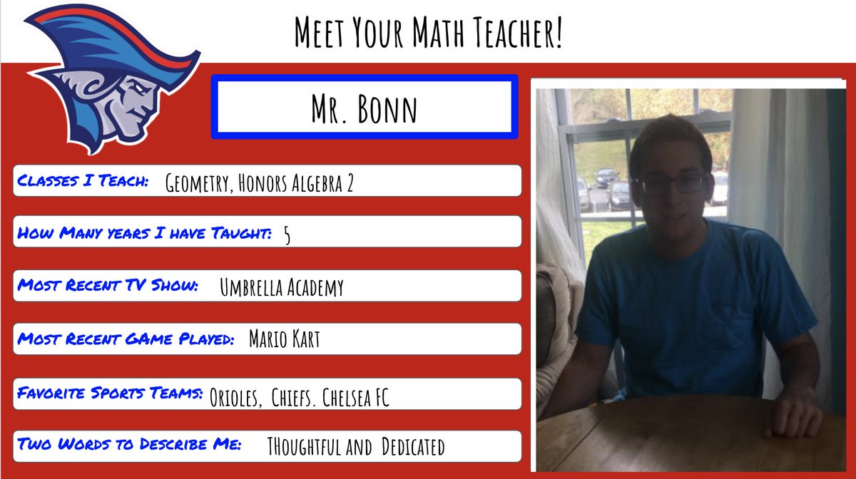 OMHSMathDpt's tweet photo. Now for the geometry team!  #wegettothePOINT #MeetYourOMHSMathTeacher @OldMillHSAACPS https://t.co/DVKfM36rMq
