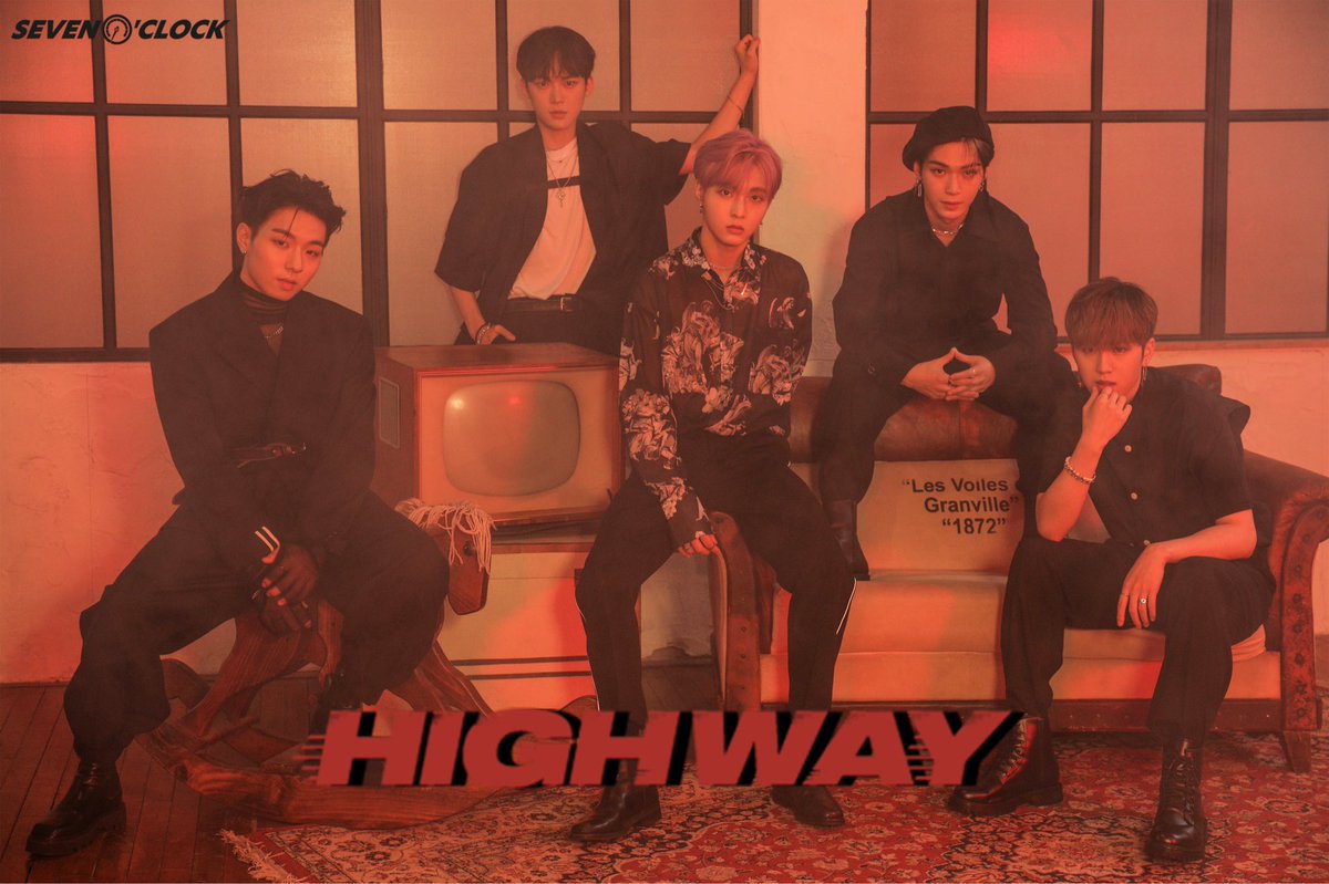 7OC_official's tweet photo. Seven O'clock 「HIGHWAY」

Concept Photo #SevenOClock

Pre-Release 2020.08.22
Release 2020.08.29

#세븐어클락 #SevenOClock #HIGHWAY #하이웨이 #한겸 #앤디 #이솔 #태영 #루이 https://t.co/U0ankoCI5m