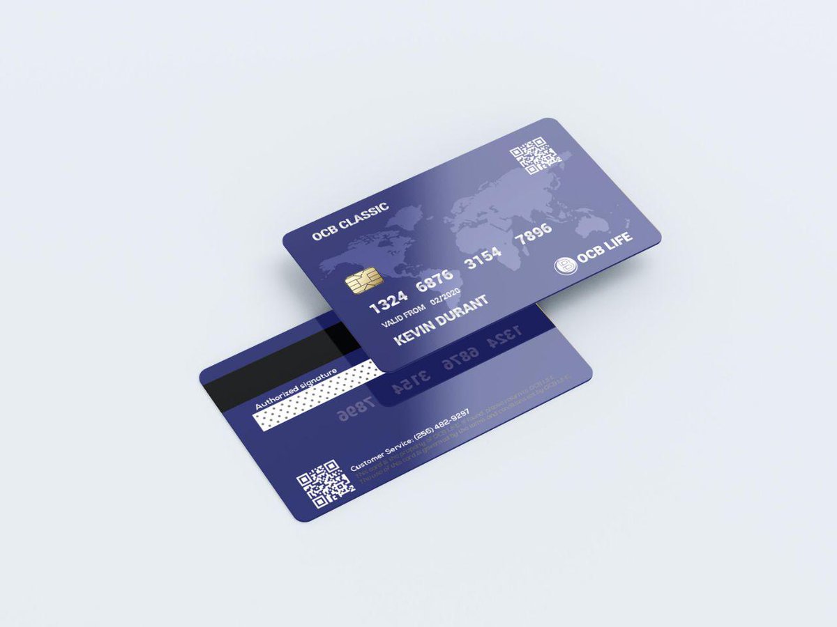 OCB Cards will be comming soon.