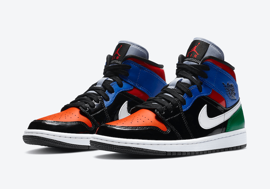multicolor jordan 1 mids