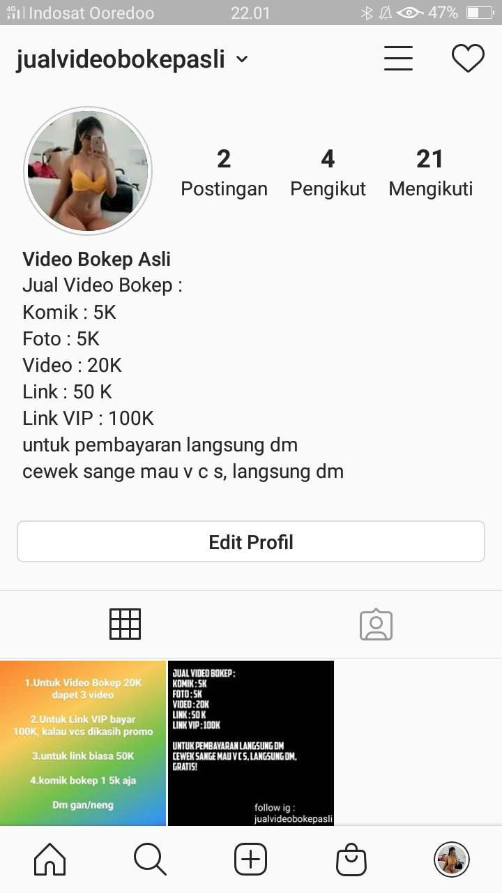 jualbokepasli on X: Yang mau vcs sama gue (kusus cewe) dm gua ya. Di Ig  gua. Yang mau komik,video,foto dan link dm instagram gua Saya menggunakan  Instagram sebagai @jualvideobokepasli. Instal aplikasinya untuk
