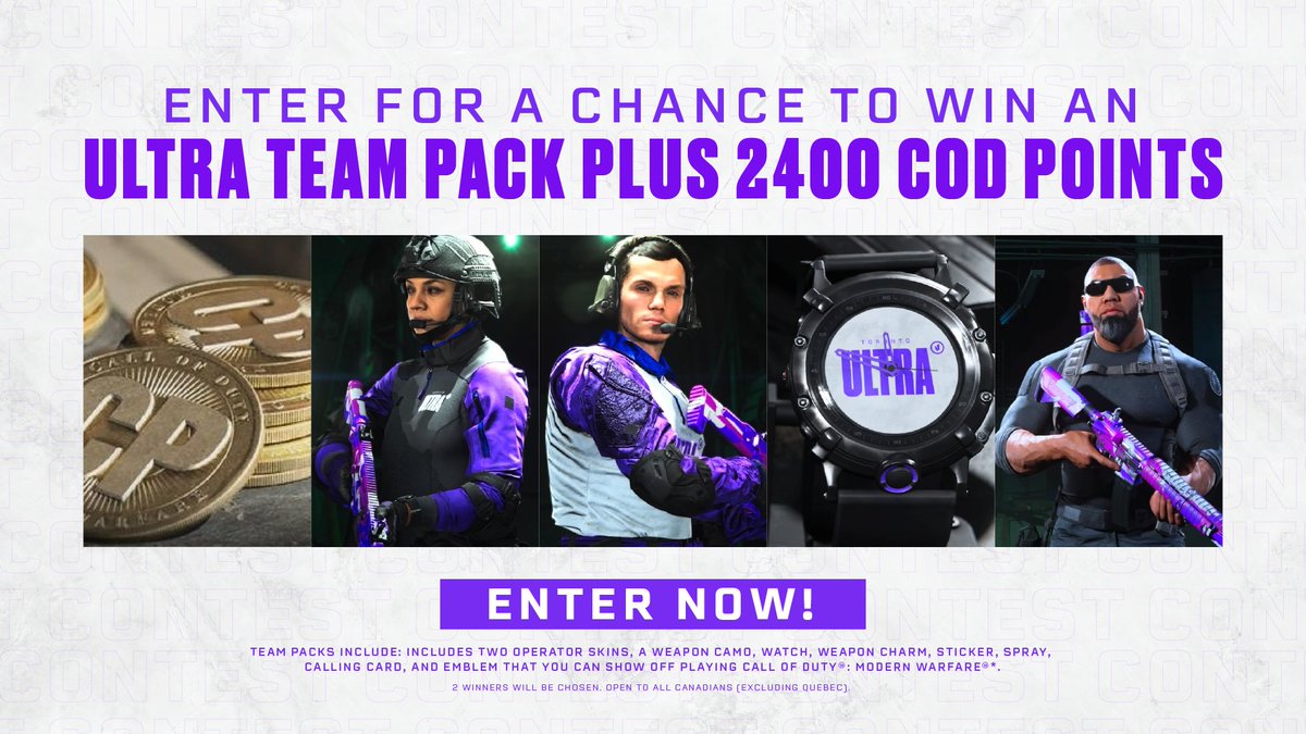 TorontoKOI's tweet photo. 🚨 GIVEAWAY TIME 🚨

It ain't playoffs without a couple gifts! 🎁🎁

💜 RT, LIKE &amp; FOLLOW
ENTER NOW: https://t.co/nXAPgAs899

#SooUltra #CDLPlayoffs https://t.co/DumOm0w5hl