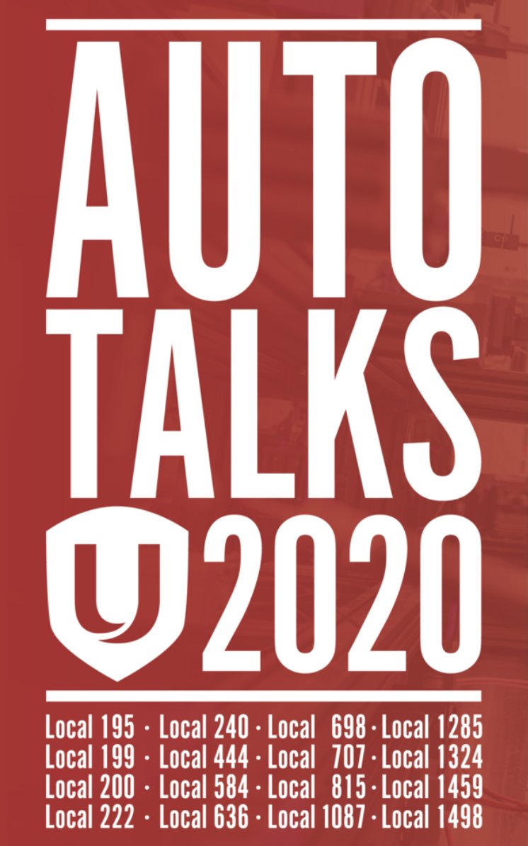 UniforTheUnion's tweet photo. "Earlier this month, our union kicked off #AutoTalks20. We’re bargaining with the Detroit automakers.
We continue to champion Canadian auto manufacturing as a key sector for job creation and economic growth in Ontario and right across the country." @NaureenRizvi1 #UniforSummit20 https://t.co/OTrz4WAJm0