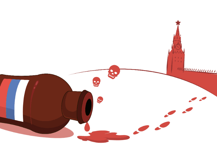 chadgarrison's tweet photo. From Russia with Love. 🤢 https://t.co/JpxUwnufBs