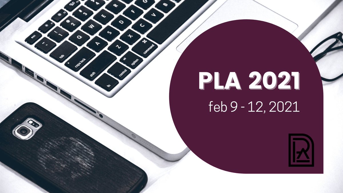PLA is going virtual in 2021!

Recognizing the challenges COVID-19 presents to safely convening our community, as well as the economic toll of the pandemic, PLA is moving our signature event online in Feb 2021.

Learn more: bit.ly/3iSjljs