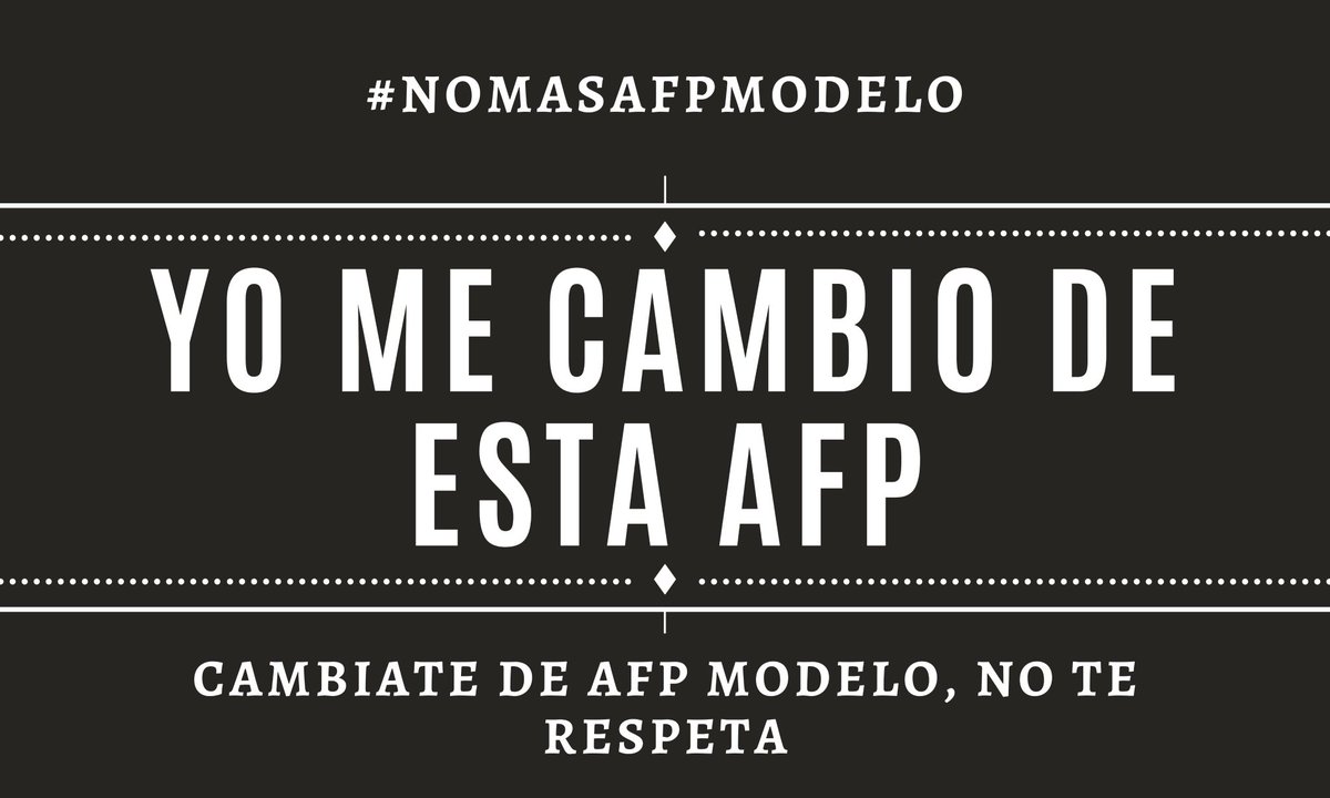 matte_larrain's tweet photo. @AFPModelocl Tienen la pura cagá... #nomasafpmodelo https://t.co/wNJ3eIemZg