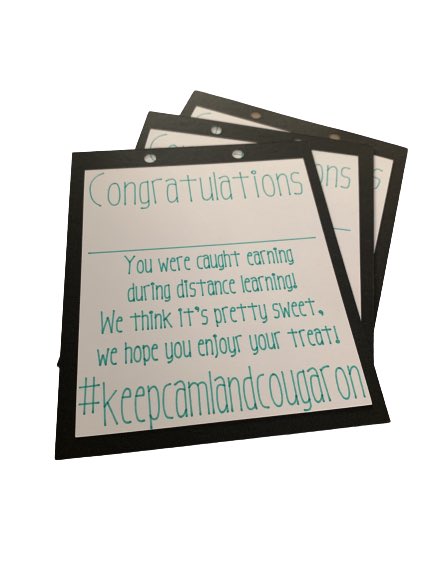 acms_asb's tweet photo. Cougar store deliveries happening today!! Don’t forget to trade in your Cougar Cash by Wednesday every week! #keepcalmandcougaron #cougarnation https://t.co/PXk9Q5391X
