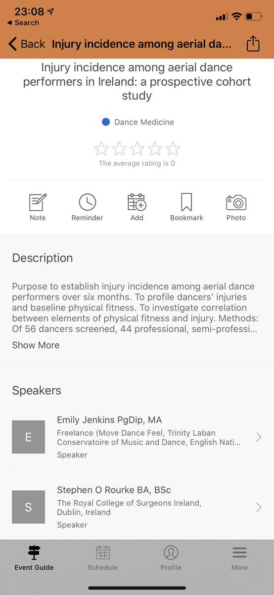 StephenPhysio's tweet photo. Looking forward to presenting my research on injury incidence in aerial performers in Ireland @IADMS iConference next month. Can’t wait to hear from all the other presenters too. #iadms #dancemedicine #sportsmedicine #aerialdance #iConference #rcsi https://t.co/lrv5Zg9EL9