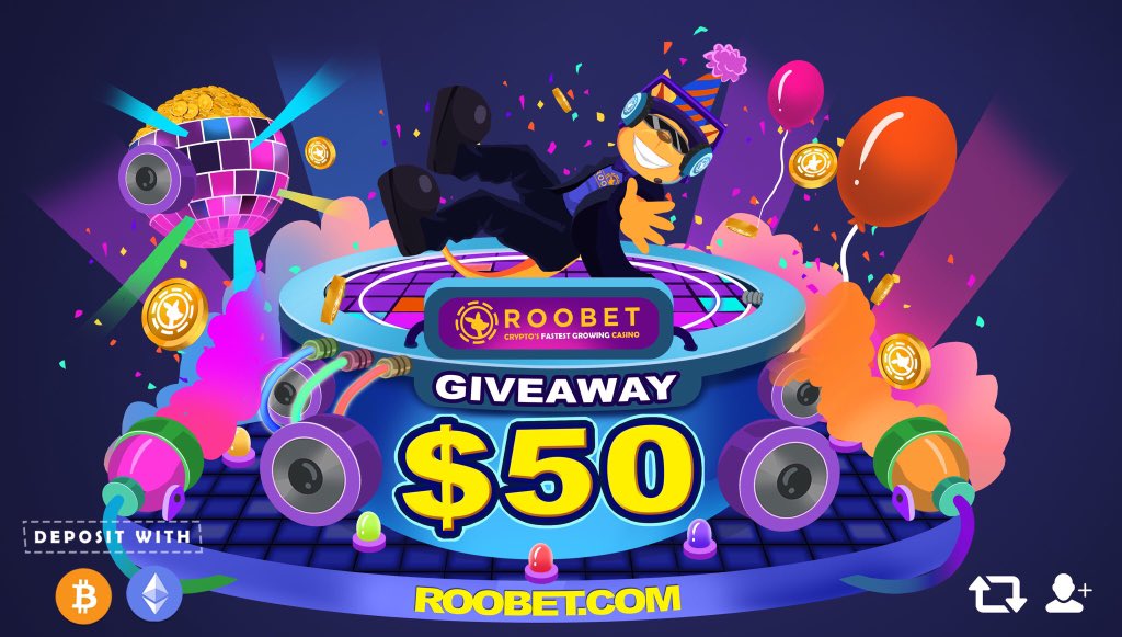 🎁 GIVEAWAY !!! 🎁 50$ | Roobet Credit

To win:
🔻RETWEET
🔻FOLLOW <a href="/Roobet/">Roobet</a> 
🔻TAG 2 FRIENDS &amp; COMMENT ROOBET USERNAME

If you don’t have one yet, use roobet.com/?ref=flashyraf…

#giveaway #csgoskins #CSGOGiveaway