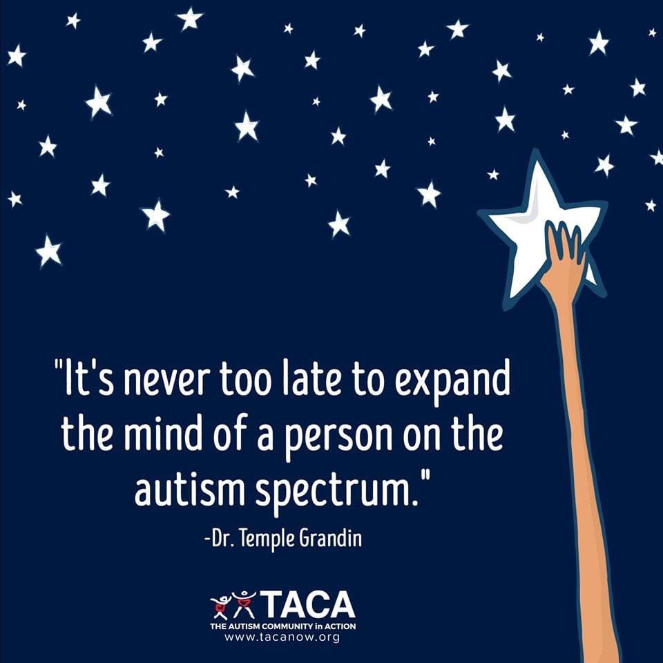 TACAfoundation's tweet photo. Never too late. ❤️

➡️ https://t.co/v0Uf38X87s

➡️ https://t.co/Lvpq4JafKX #autiam #hope https://t.co/NyQu4HvkQa