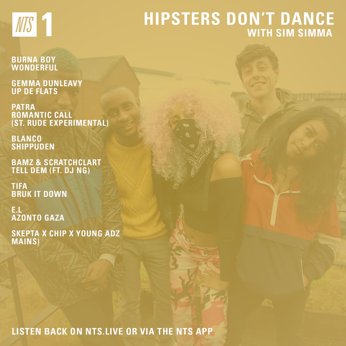 hddldn's tweet photo. So much ๐ฅ in our latest @ntslive show
30 mins of exclusives from @simsimmadublin ft @DeniseChaila @iDeyGoke @GodKnowsRF #ChilliCherry @mrfrankiegrimes @benbixmusic @jrspesh
plus new music from @KING_SALIEU @cuppymusic @bryte_music @gemmadunleavy1
https://t.co/d4SyRERx5i https://t.co/MaPgJxbFHy