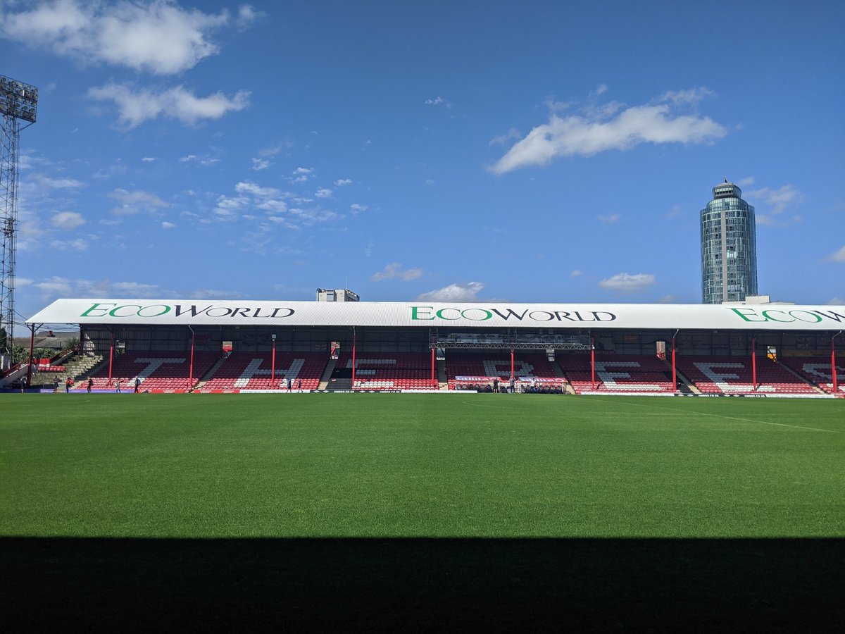 PhilEaston2's tweet photo. Thanks @BrentfordFC for a great last visit to Griffin Park. Now looking forward to the new stadium!🐝🐝 https://t.co/5mbHcht3BS