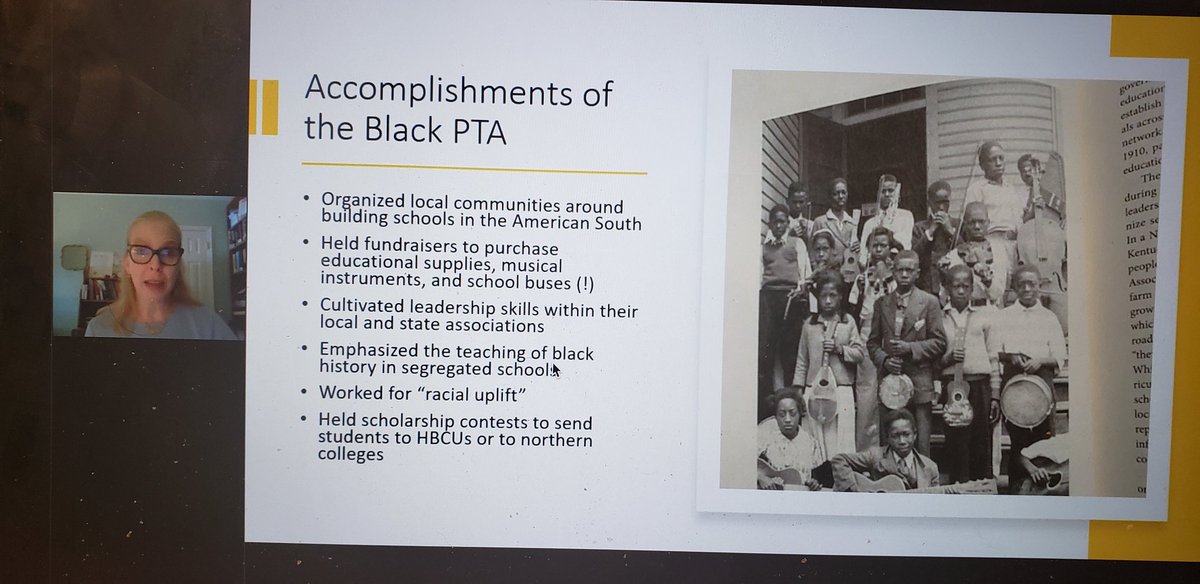 FFengagefamily's tweet image. When Black children were prohibited from attending school w white students, the parents &amp;amp; educators of the Black PTA built schools, supported their communities, taught their children and sent them to  #HBCUs. Racial uplift was central work. @WoyshnerC #PTAUnity #PTAForYourChild