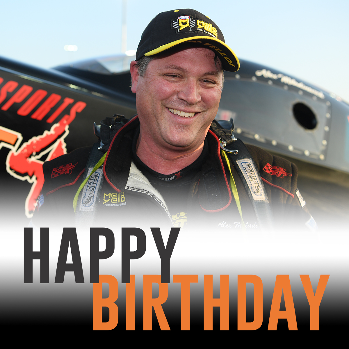 NHRA's tweet photo. ALL the birthdays! Help us wish a HAPPY BIRTHDAY to @Air_Doug, @fcAlex7491 and @roberthight7000! https://t.co/aBnYSzKnSj