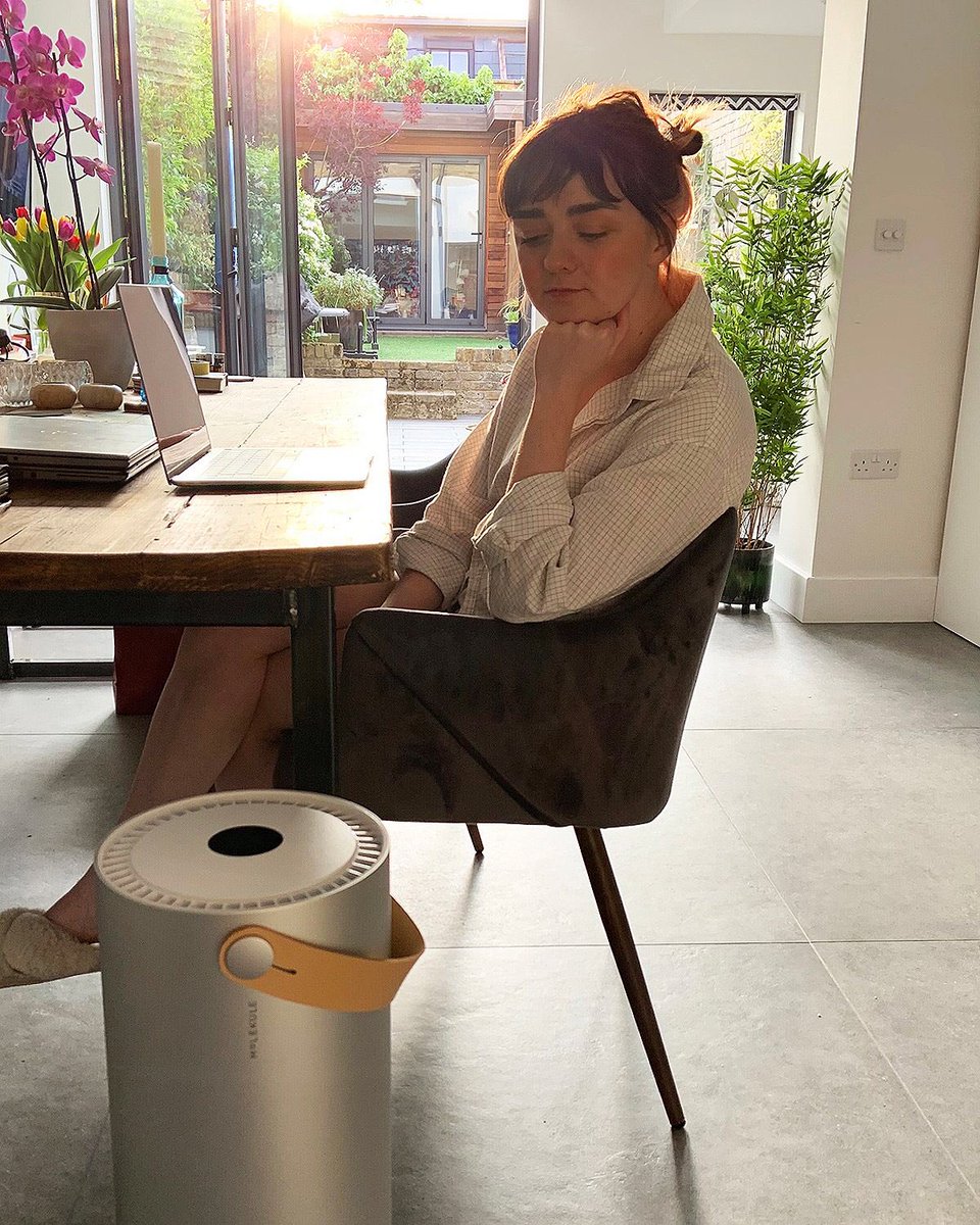 We’re proud to announce renowned actress and entrepreneur  <a href="/Maisie_Williams/">Maisie Williams</a> as one of our investors. After reaching out to us, she is now a part of our mission to drive the future of clean air tech. 🏆 

#Molekule #MaisieWilliams #investor  #airpurifiers #PECO