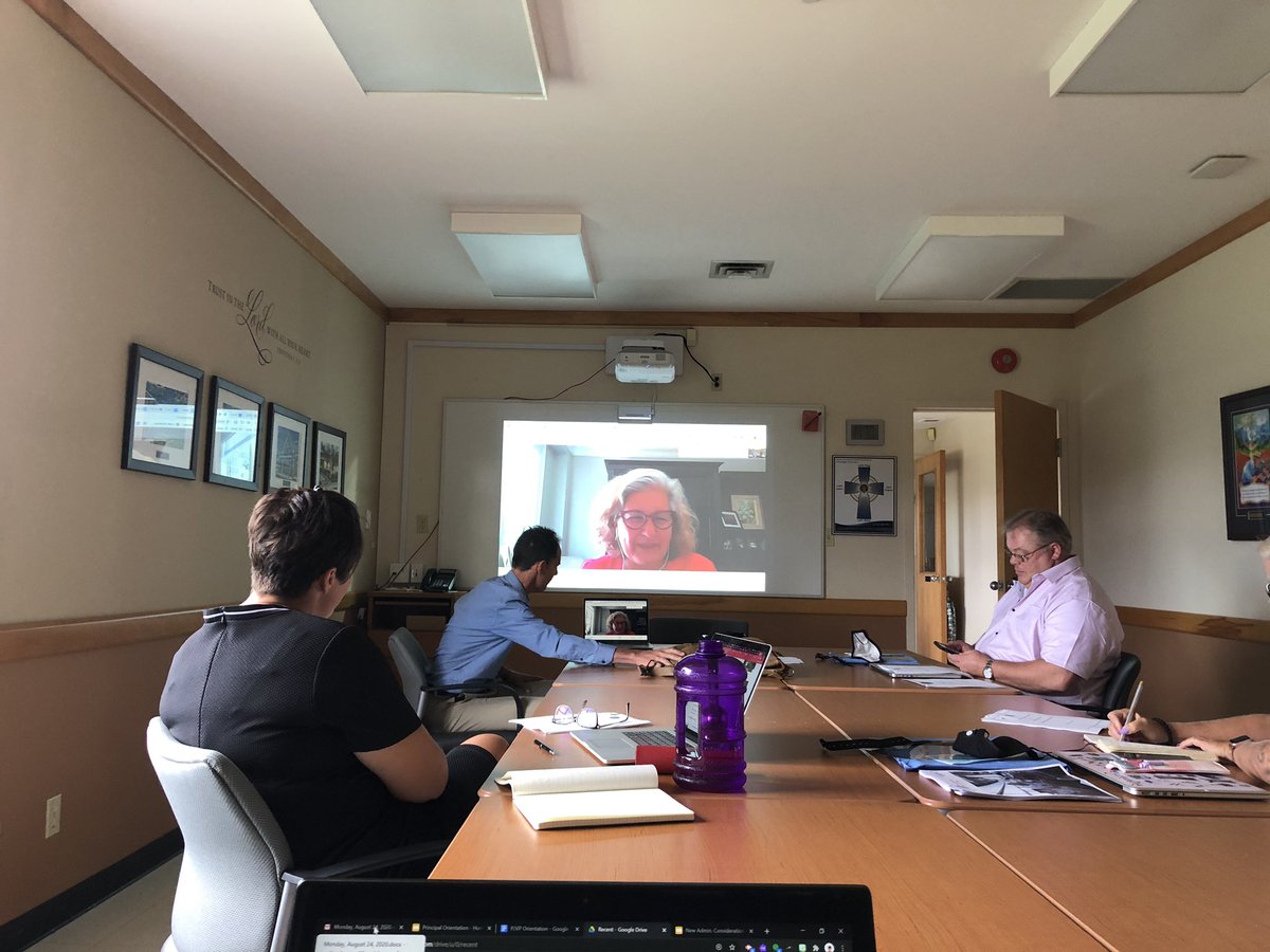 New Administrators receive a warm welcome &amp; important info from <a href="/CpcoPresident/">CPCO President</a> &amp; <a href="/lucianacardarel/">Luciana Cardarelli</a> at the New Administrators orientation session. <a href="/BGCDSB/">Bruce Grey Catholic</a>