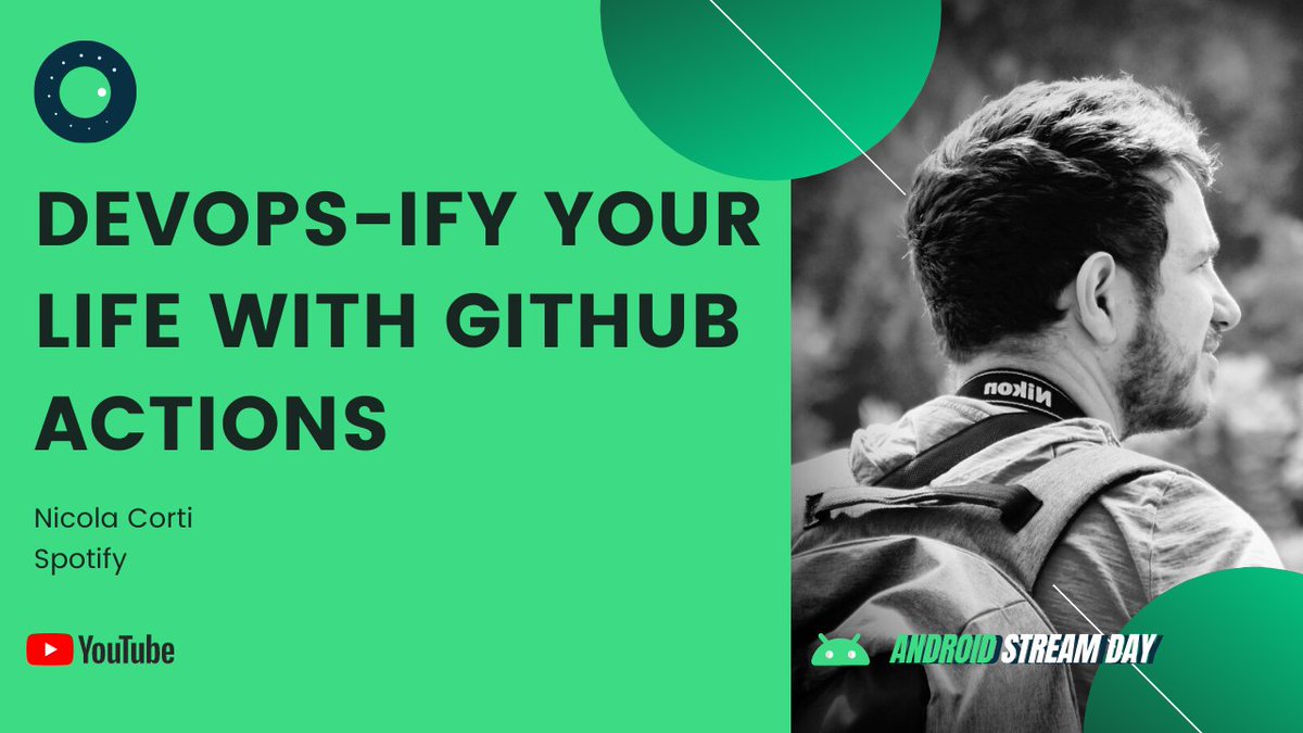 imthepk's tweet photo. What's the first thing you should do when starting a new project...? Setup a good CI system!
With Github Actions, you can do it in a couple of seconds.
Devops-ify your life with Github Actions | By Nicola Corti | Spotify
Watch here - https://t.co/yiwyCB1s8h
#AndroidStreamDay https://t.co/UyRGSDvqQ5