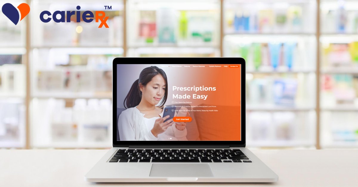 carie_rx's tweet photo. How is CarieRx differrent?  We manage the complete patient chain of care via our tech enabled-care platform. Get Started NOW for FREE:https://t.co/pvp34F0oeH  
#digitalpharmacy #carierx #covid19 #healthcare #prescriptiondelivery #doctors #providers #patientfirst #freedelivery https://t.co/HfjjvwfC7W