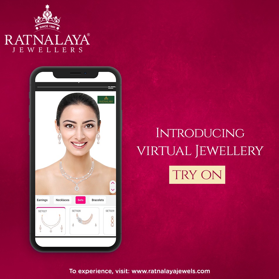 ratnalayajewels's tweet photo. Introducing an all new Try On experience! Flaunt the spark of the jewellery that perfectly matches your vibe at your comfort, with Ratnalaya Jewellers virtual try on feature.
#ratnalayajewellers #jewellery #jewellerystore #mirrar #virtualtryon #tryonfeature #patna #bihar #india https://t.co/tLFwaQzymN