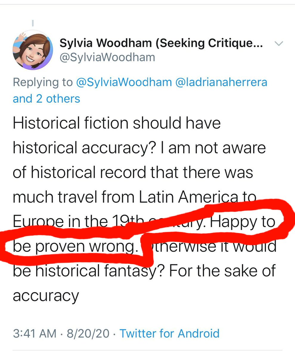 Happy to be proven wrong? Obviously not, based on your reactions upon being given the very information you challenged her to provide. You were baiting another author and how dare they step up to you.