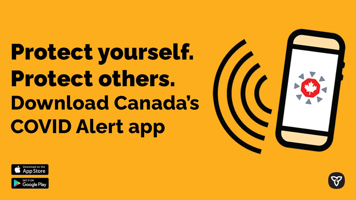 PBethlenfalvy's tweet photo. #DYK The #OntarioDigitalService worked closely with our Federal partners as well as @Blackberry & @Shopify to build the #COVIDAlert App? The App NEVER tracks your location or personal info, protecting your privacy.
Download yours https://t.co/wdvRhcEAY9 https://t.co/sWbhrLxdnL