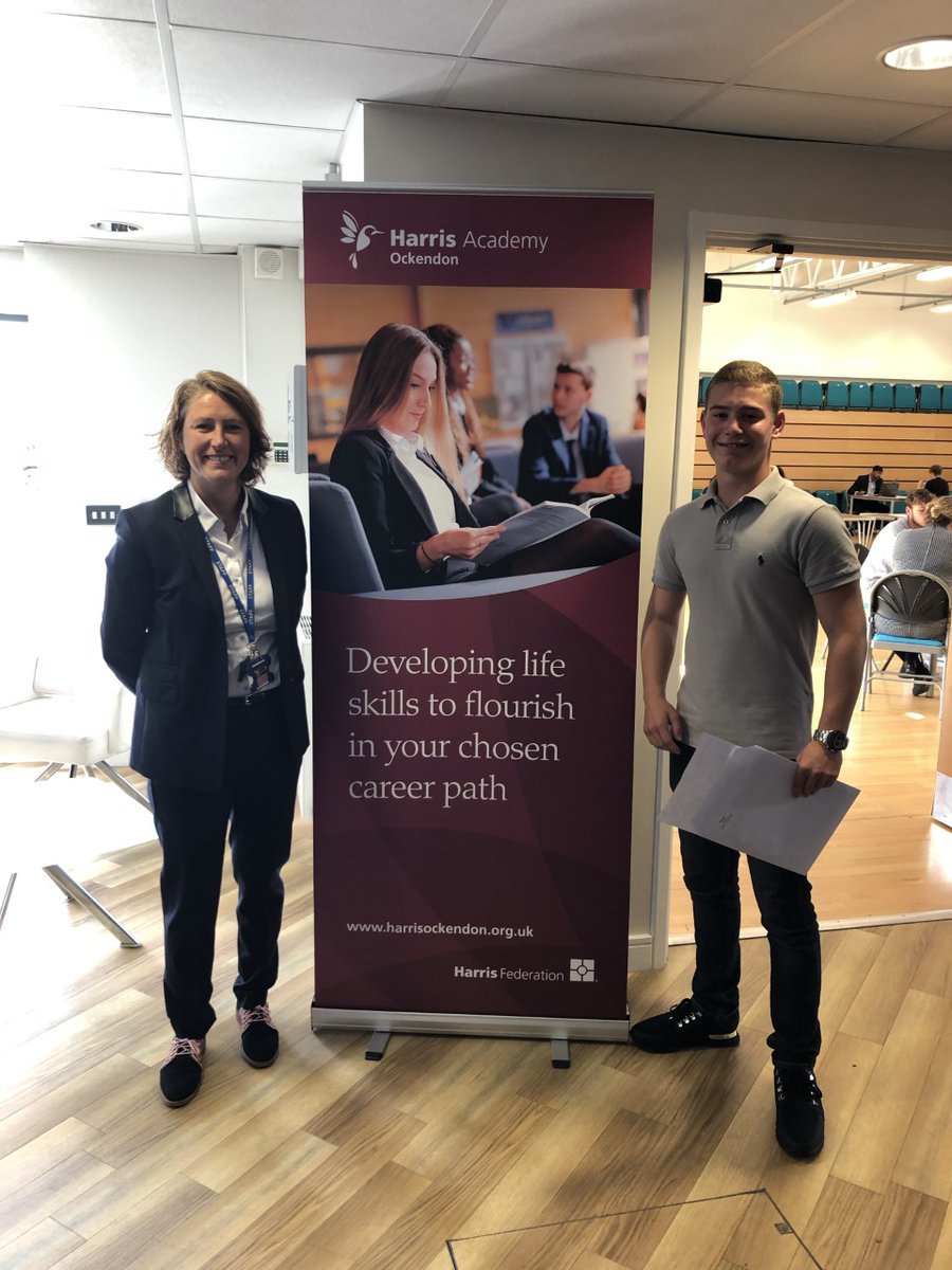 HarrisOckendon's tweet photo. Extremely proud of Harry who has made a huge amount of progress in his GCSEs this year and has secured a place to study Law, Finance and Psychology at our Harris Ockendon Sixth Form https://t.co/vwjGmuzT32
