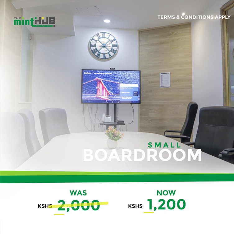 theminthub's tweet photo. Do you urgently need a boardroom for a quick zoom #meeting? If you are in #Westlands, kindly pay us a visit and take advantage of our "#COVID" offers. Get access to the small #boardroom at Kshs.1200.
Free tea, coffee, and water available.
#officespace #coworking #workspaceske https://t.co/NwGyJFgXPp