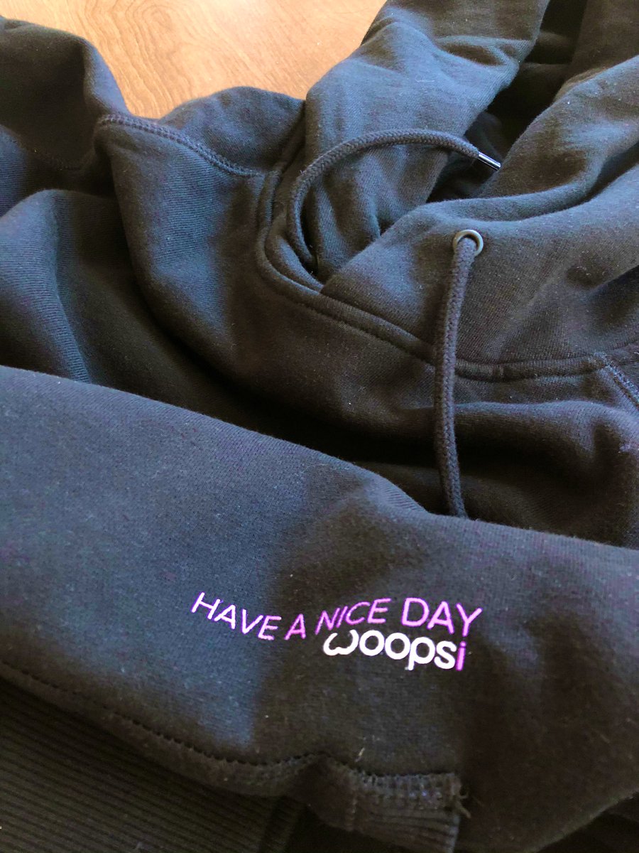 birdstonshire's tweet photo. @woops Got the hoodie sample and it’s cozy indeed https://t.co/O84LUf1bR1