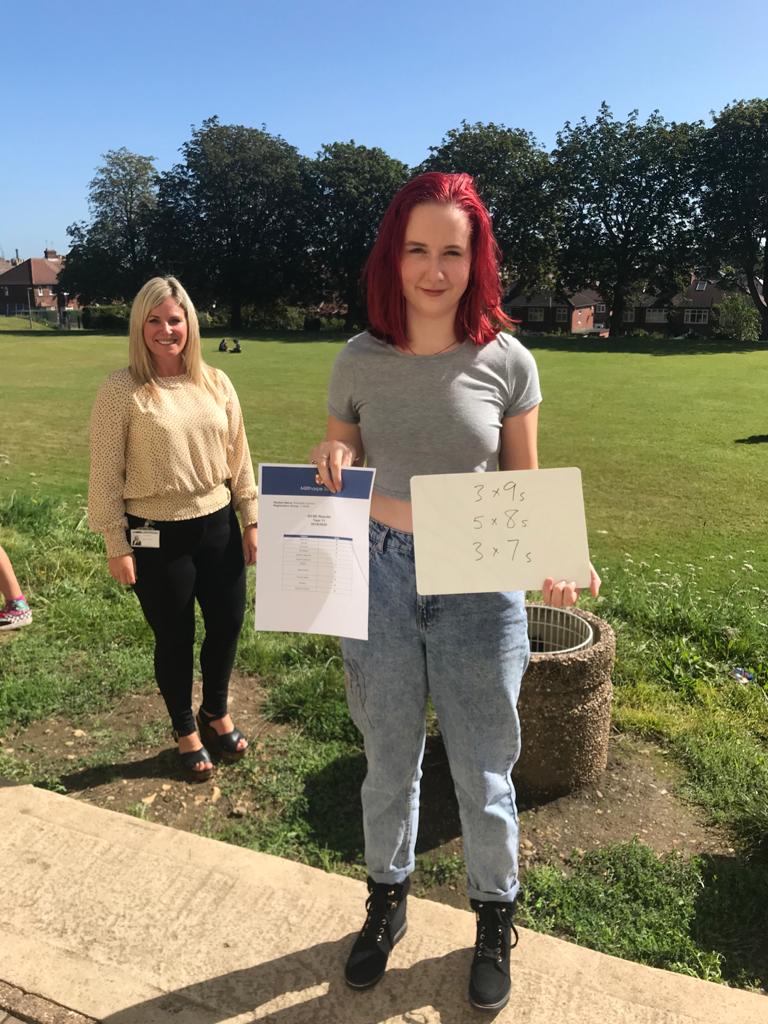 MillthorpeSch's tweet photo. Well done Libby - Miss G is really proud! https://t.co/hn6zYkmBL8