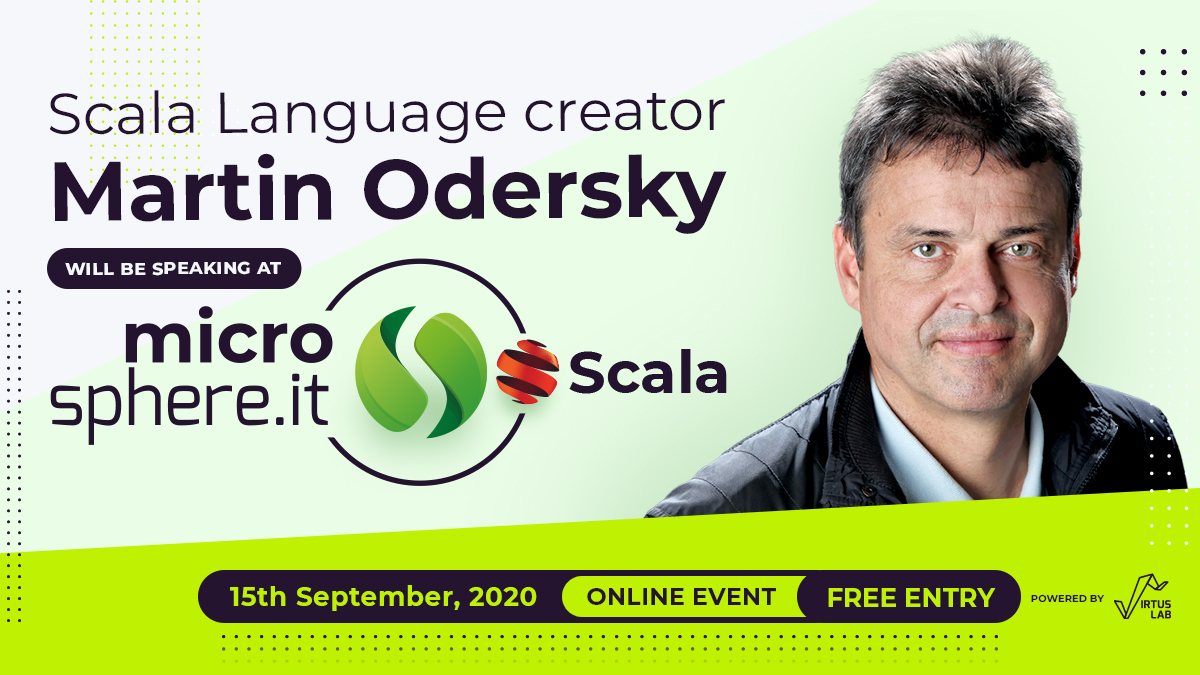 We're more than happy to announce that none other than <a href="/odersky/">Martin Odersky</a> himself agreed to join micro.sphere.it on 15th September to give a talk and discuss with us the future of #Scala
Register for free hopin.to/events/micro-s… 
#microsphereit