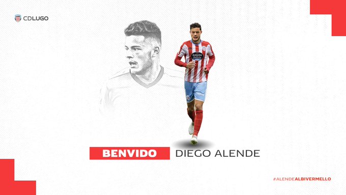 Diego Alende, nuevo jugador del Lugo (Foto: CD Lugo).